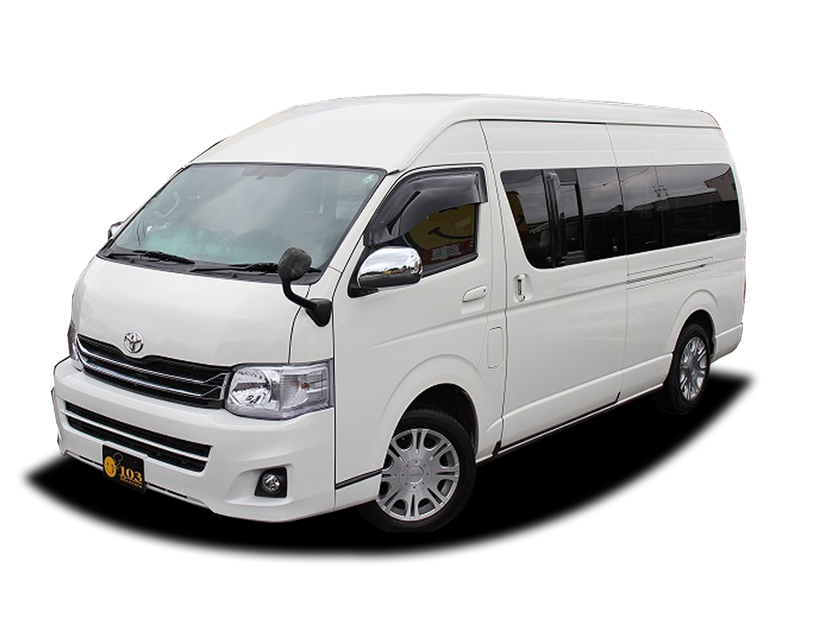 ハイエースD　ハイルーフ 8人乗