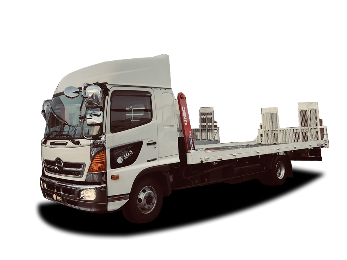 日野　4トンワイドロング